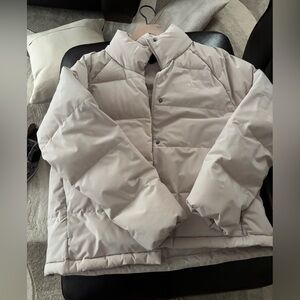 Adidas Women's Beige Puffer Coat